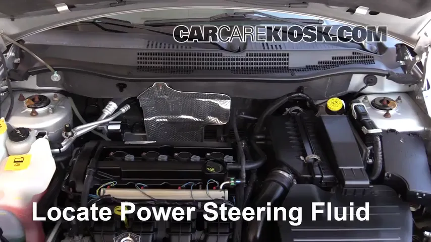 2007 Dodge Caliber SXT 2.0L 4 Cyl. Power Steering Fluid Add Fluid